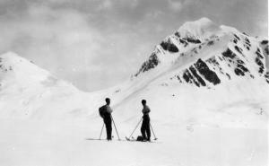 Dal Gries veduta della Val Corno e del Gries Horn (1920 - 1930)